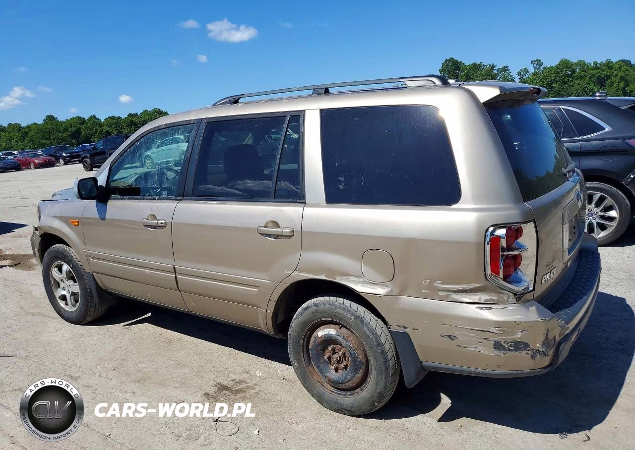 2006 Honda Pilot Ex VIN:5FNYF18536B007526 - 2