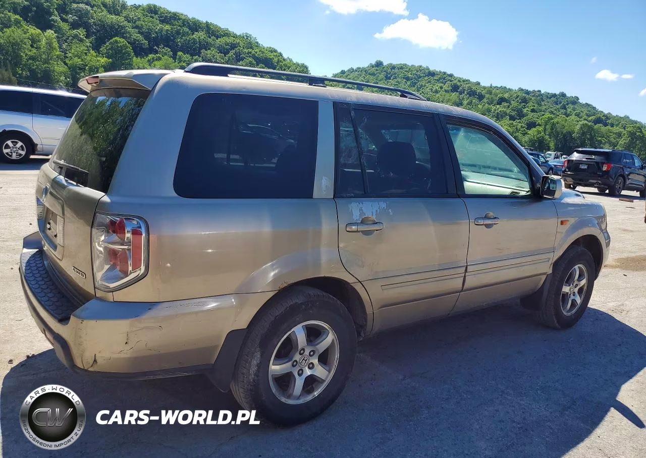 2006 Honda Pilot Ex VIN:5FNYF18536B007526 - 3