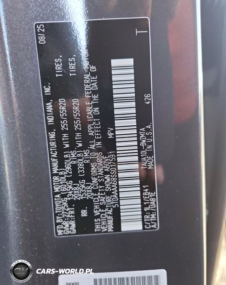 2025 Lexus Tx 350 Premium VIN:5TDAAAA68SS017591 - 13