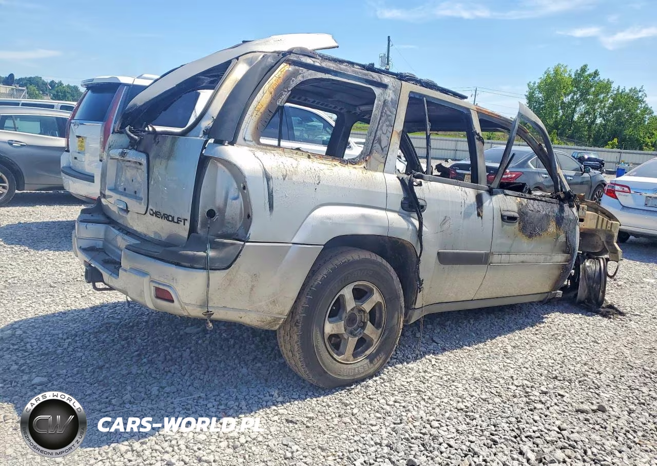 2004 Chevrolet Trailblazer Ls VIN:1GNDS13S442103356 - 3