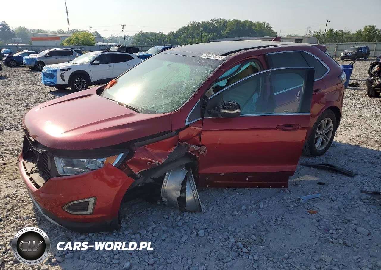 2015 Ford Edge Sel VIN:2FMTK3J90FBC37435 - 1