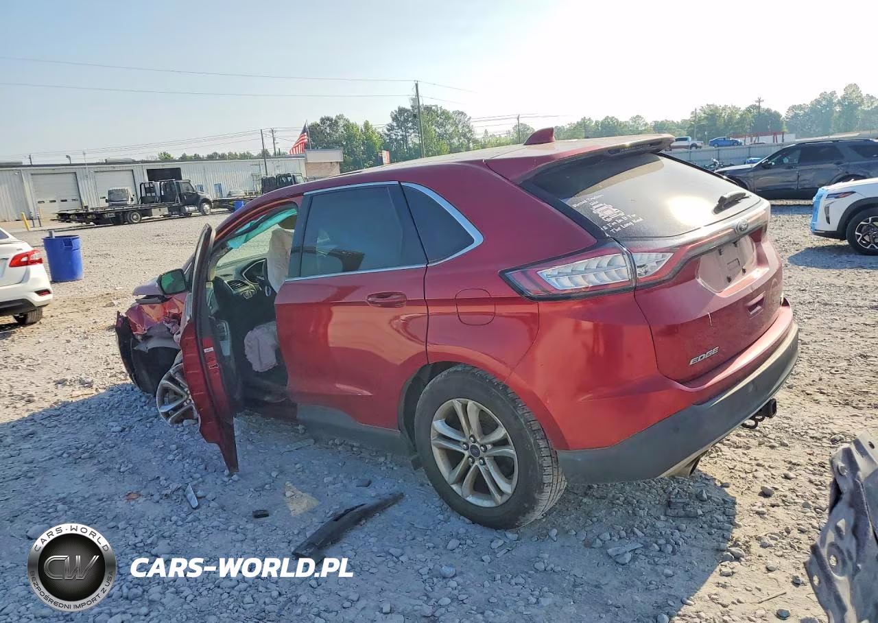 2015 Ford Edge Sel VIN:2FMTK3J90FBC37435 - 2