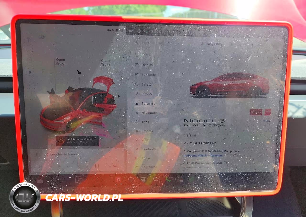 2026 Tesla Model 3 VIN:5YJ3E1EB1TF179945 - 9