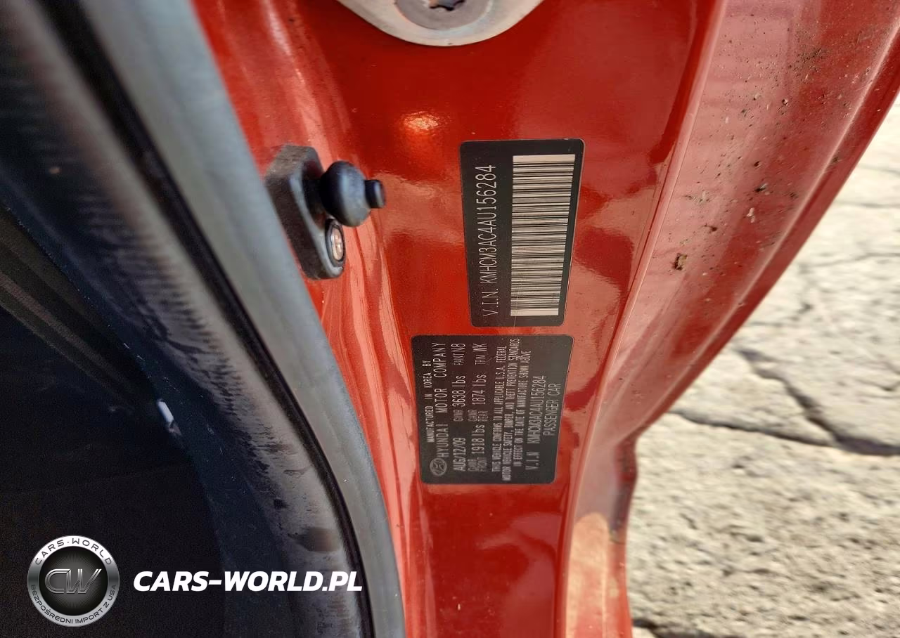 2010 Hyundai Accent Gs VIN:KMHCM3AC4AU156284 - 12