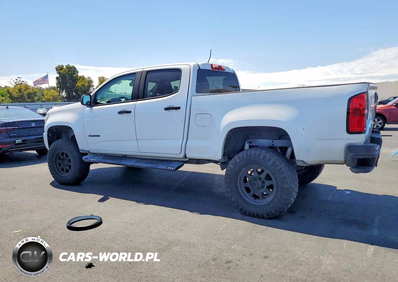 2019 Chevrolet Colorado VIN:1GCGTBEN0K1163007 - 2