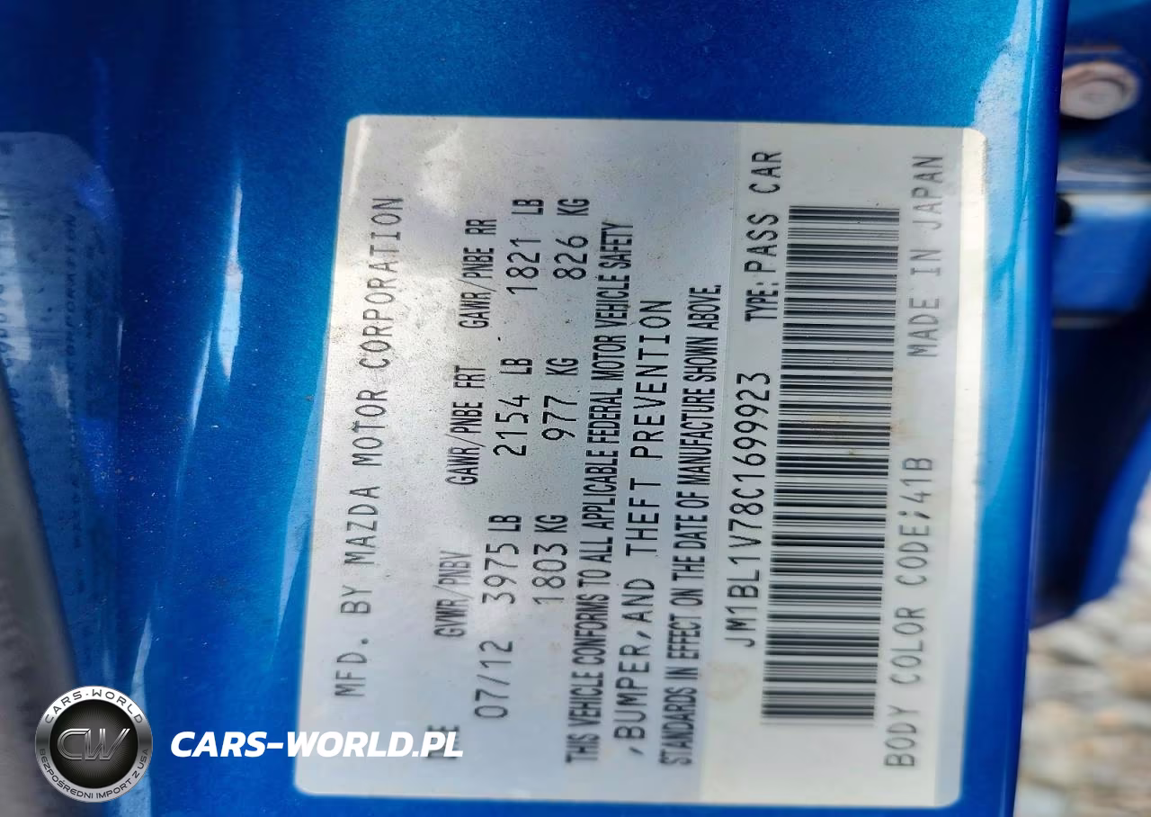 2012 Mazda 3 I VIN:JM1BL1V78C1699923 - 12