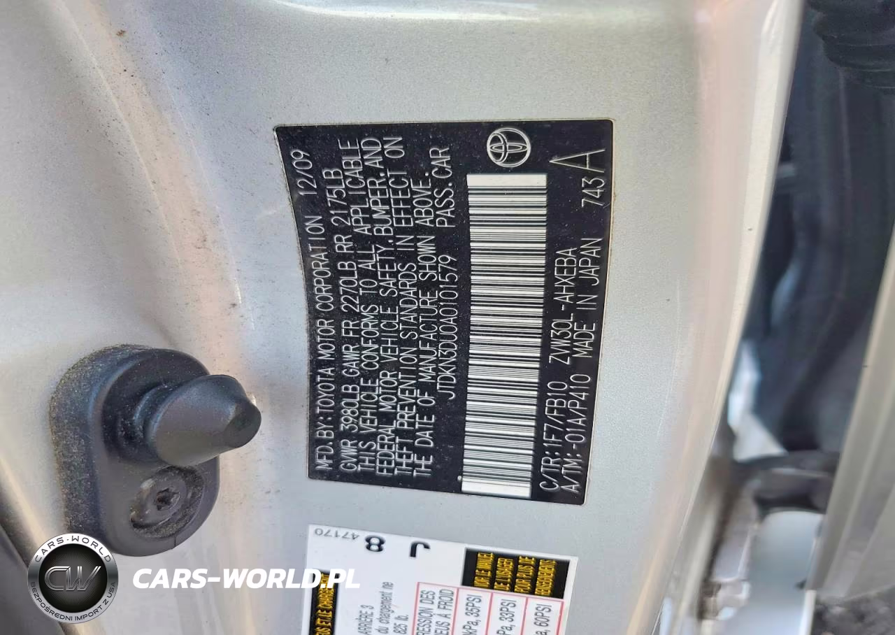 2010 Toyota Prius Ii VIN:JTDKN3DU0A0101579 - 12
