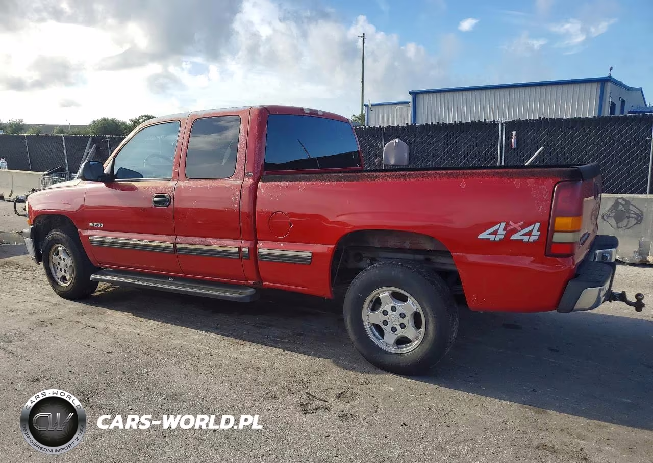 2000 Chevrolet Silverado K1500 VIN:2GCEK19T5Y1393755 - 2