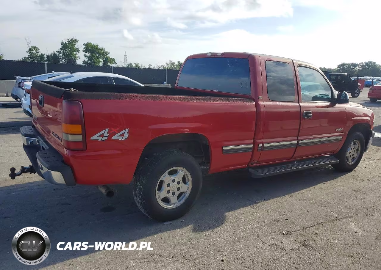 2000 Chevrolet Silverado K1500 VIN:2GCEK19T5Y1393755 - 3