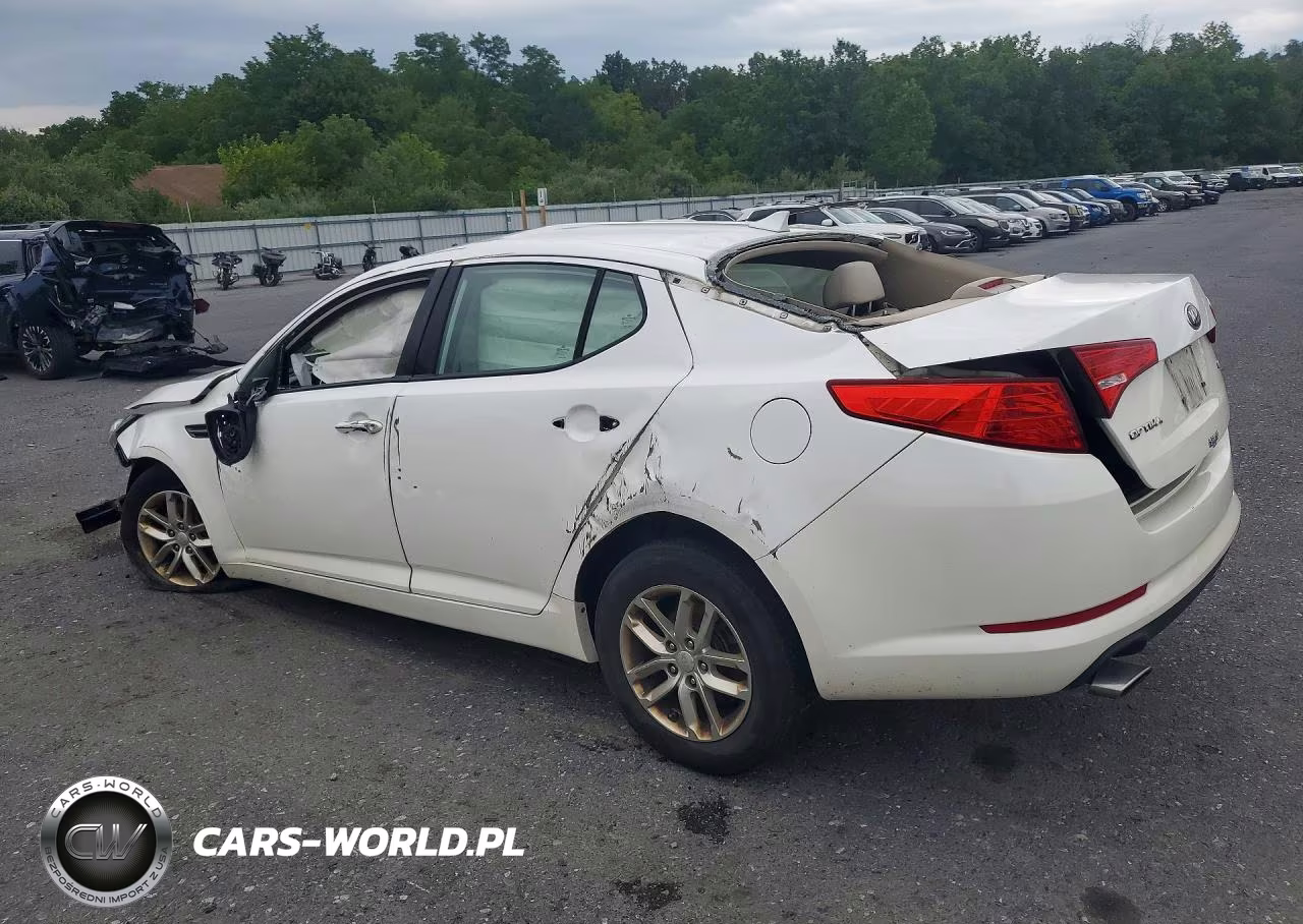 2013 Kia Optima Lx VIN:KNAGM4A75D5433843 - 2