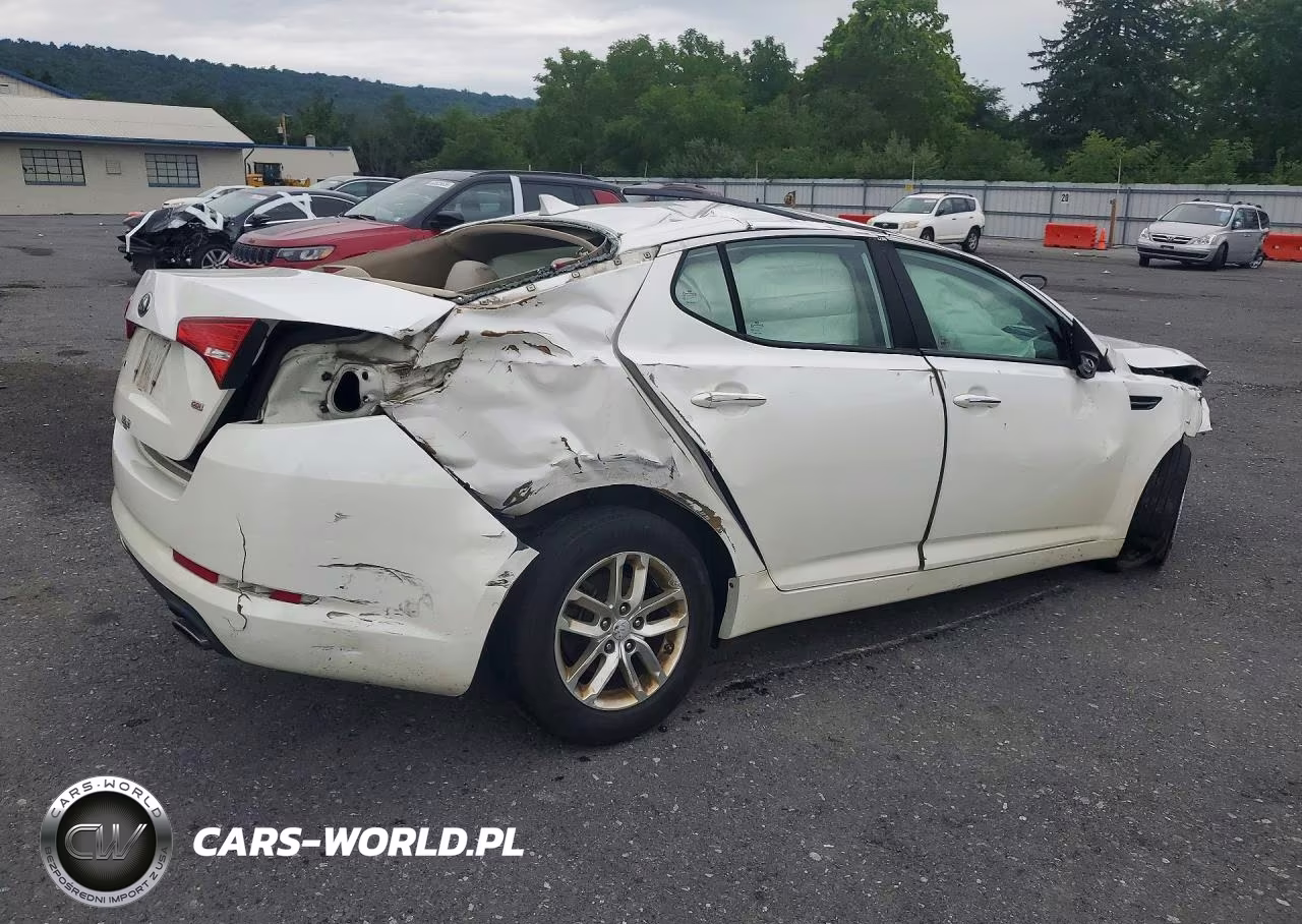 2013 Kia Optima Lx VIN:KNAGM4A75D5433843 - 3