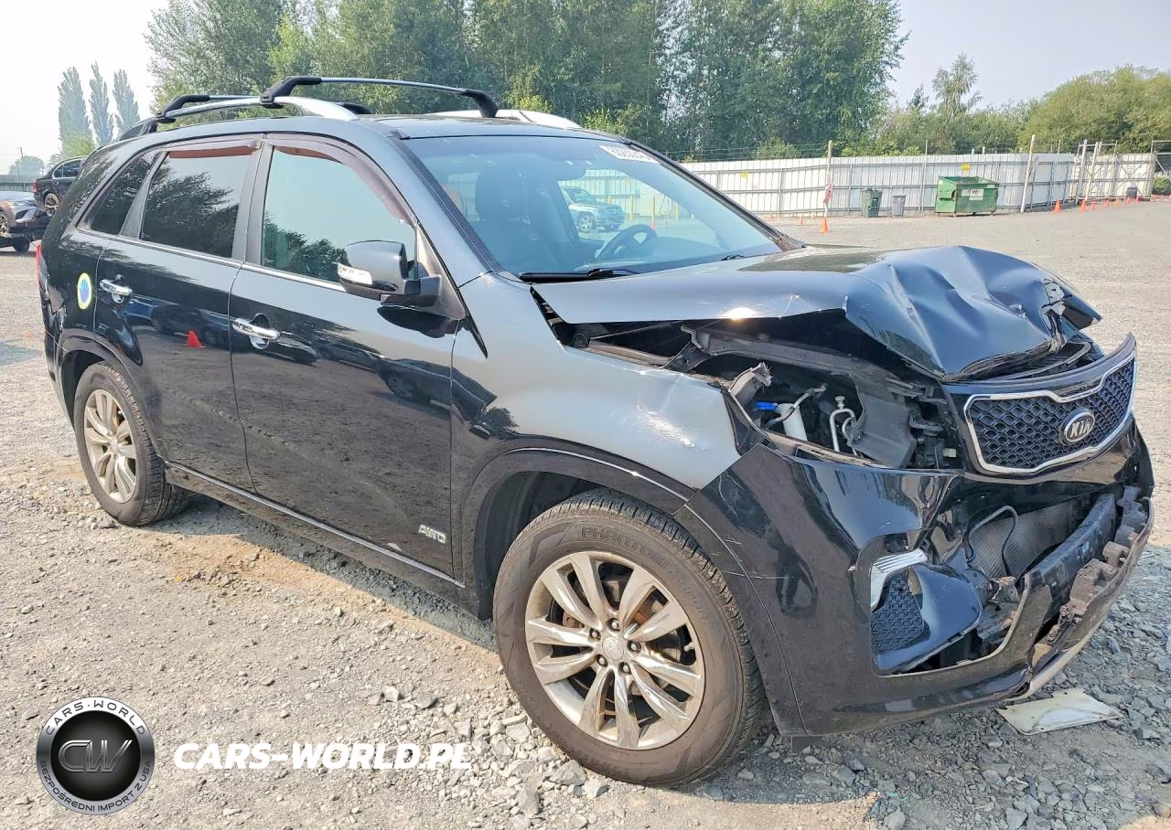 2012 Kia Sorento Sx VIN:5XYKWDA21CG214671 - 4