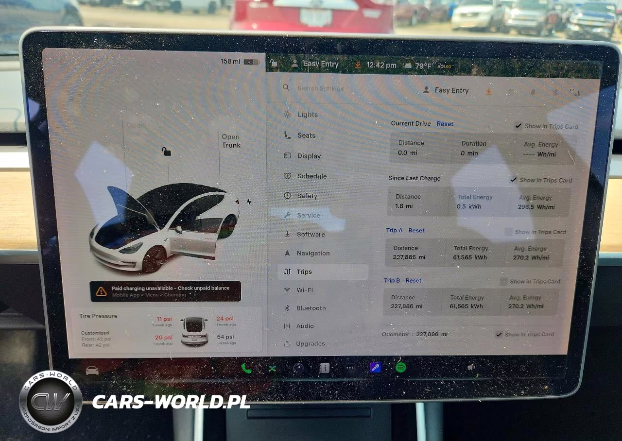 2020 Tesl Model 3 Awd 4D Sedan Long Rang VIN:5YJ3E1EB7LF665305 - 9