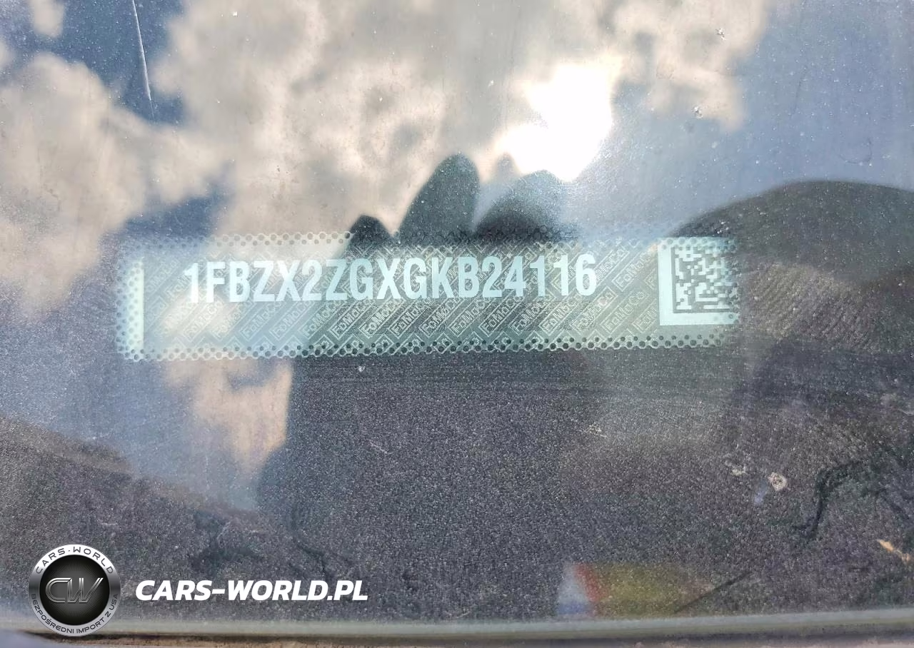 2016 Ford T350 Wagon V6 Pass 3.5L Xl Low VIN:1FBZX2ZGXGKB24116 - 14
