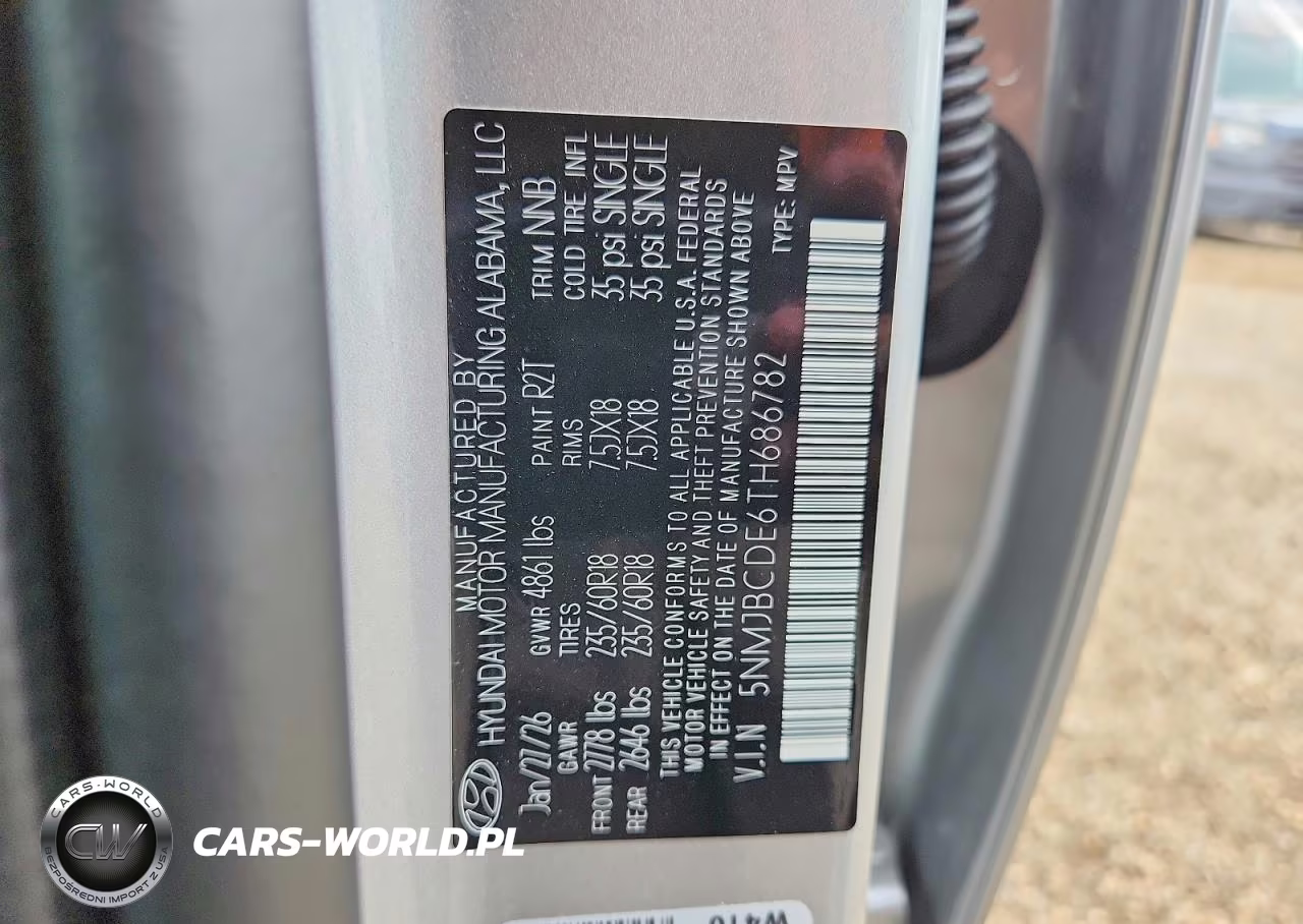 2026 Hyundai Tucson Sel VIN:5NMJBCDE6TH686782 - 12