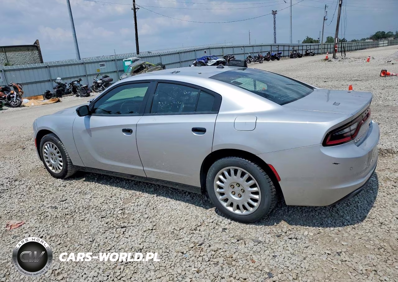 2021 Dodge Charger Police Awd VIN:2C3CDXKG1MH588887 - 2