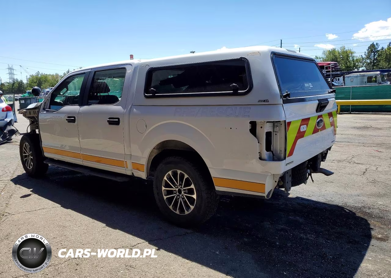 2019 Ford F150 Police Responder 4Wd 3.5L V6 VIN:1FTEW1P49KKD50852 - 2