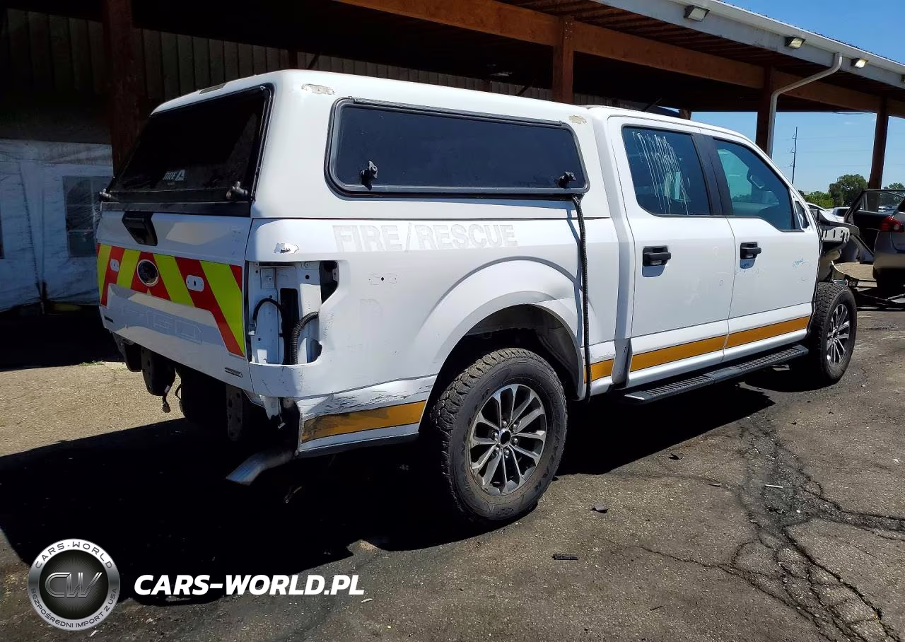 2019 Ford F150 Police Responder 4Wd 3.5L V6 VIN:1FTEW1P49KKD50852 - 3