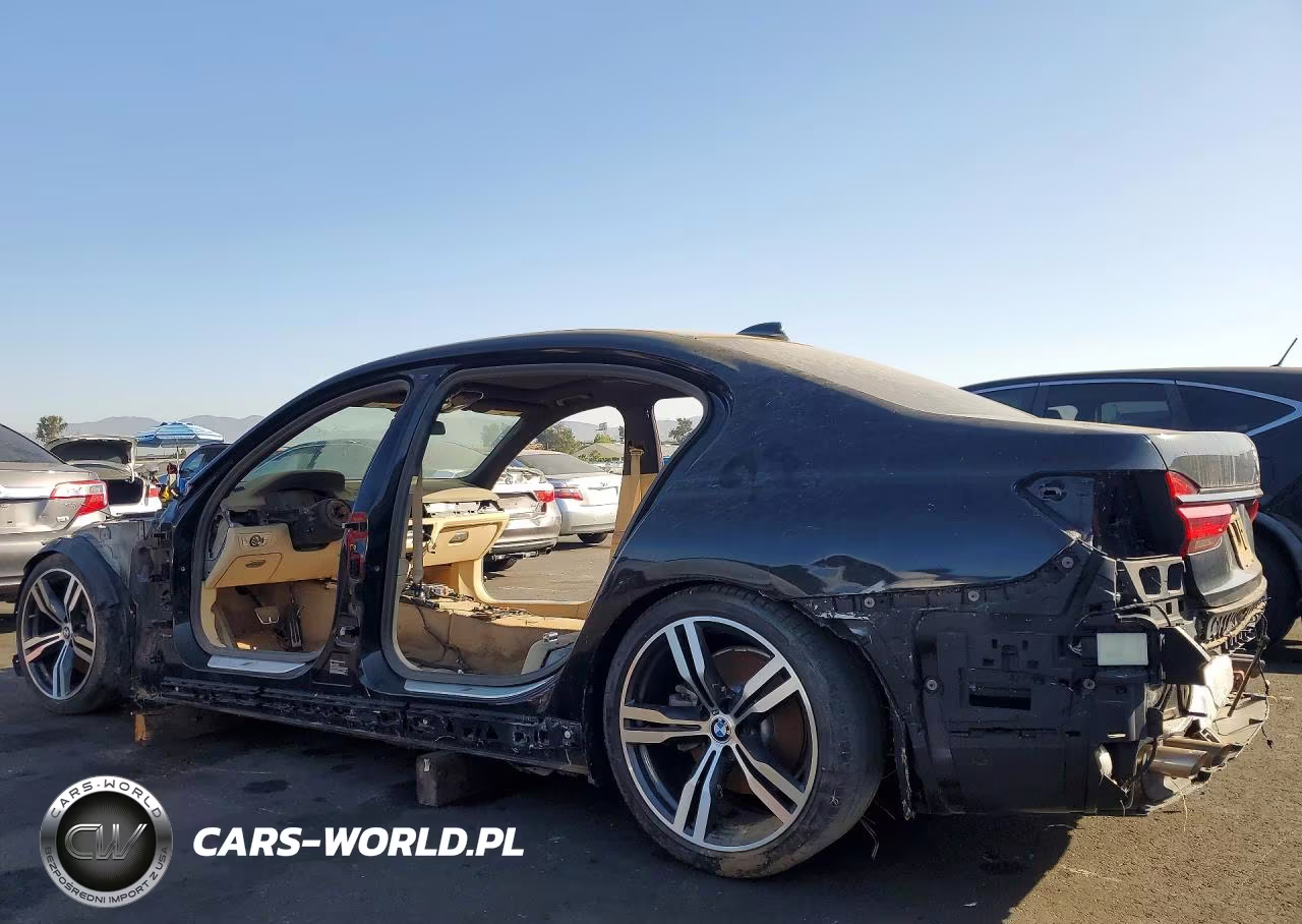 2019 BMW 750 I VIN:WBA7F0C55KGM25189 - 2