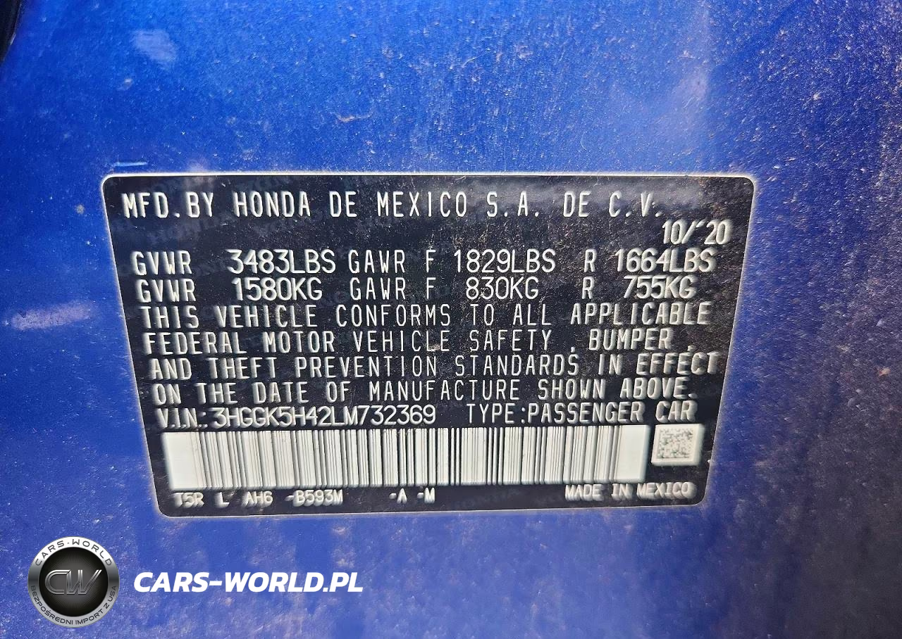 2020 Honda Fit Lx VIN:3HGGK5H42LM732369 - 12