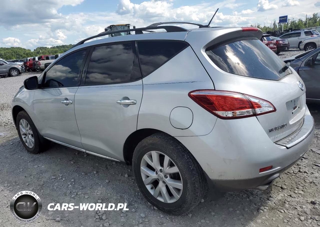 2011 Nissan Murano S VIN:JN8AZ1MU9BW060165 - 2