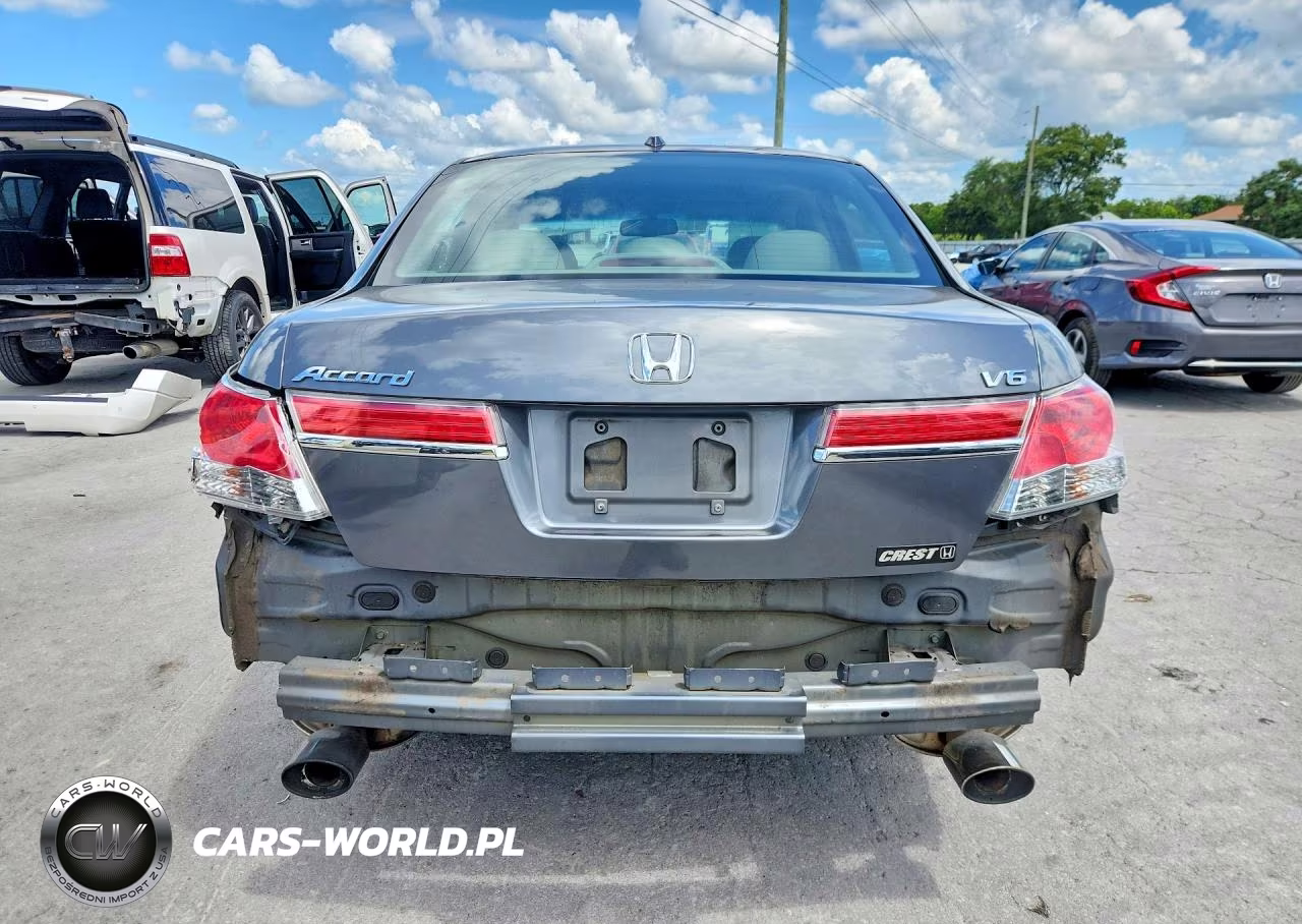 2012 Honda Accord Exl VIN:1HGCP3F81CA032432 - 6