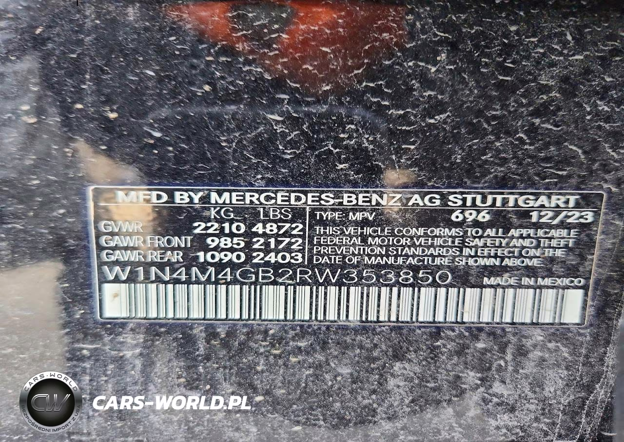 2024 Mercedes-Benz Glb 250 VIN:W1N4M4GB2RW353850 - 12