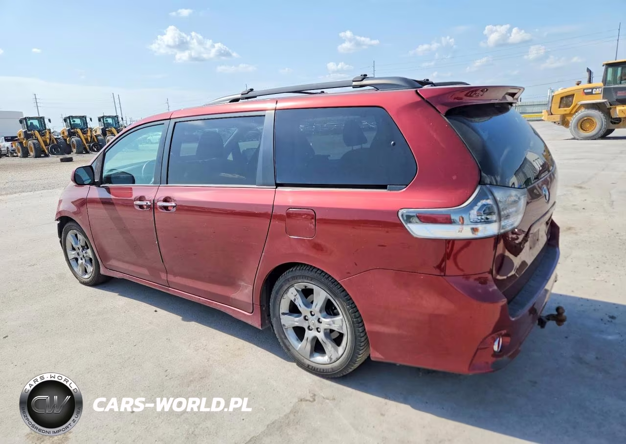 2015 Toyota Sienna Sport VIN:5TDXK3DC7FS536058 - 2