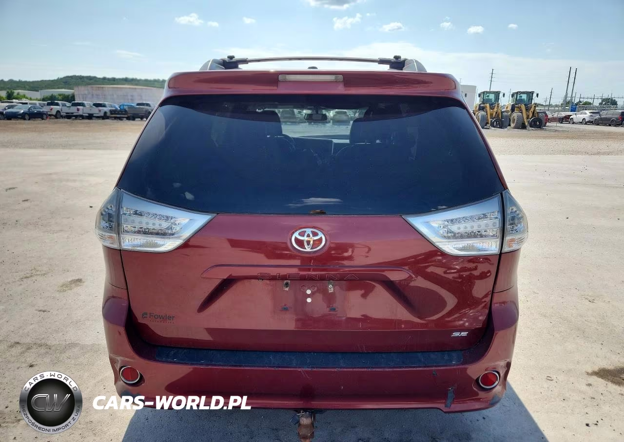 2015 Toyota Sienna Sport VIN:5TDXK3DC7FS536058 - 6