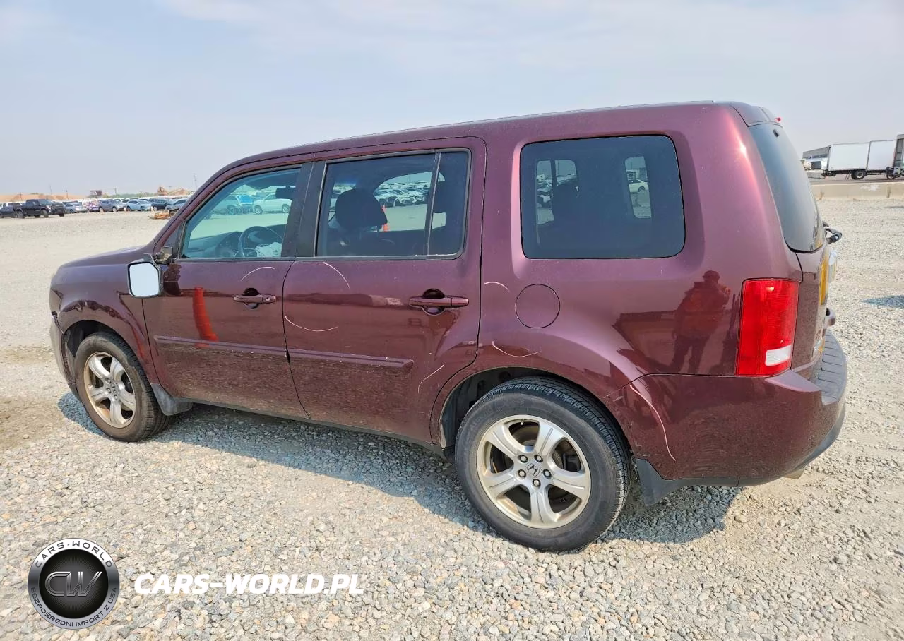 2015 Honda Pilot Exl VIN:5FNYF4H55FB015628 - 2