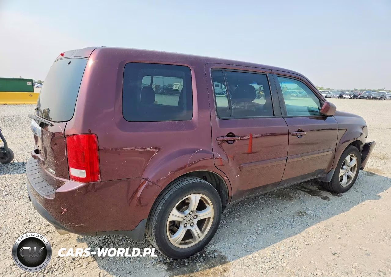 2015 Honda Pilot Exl VIN:5FNYF4H55FB015628 - 3