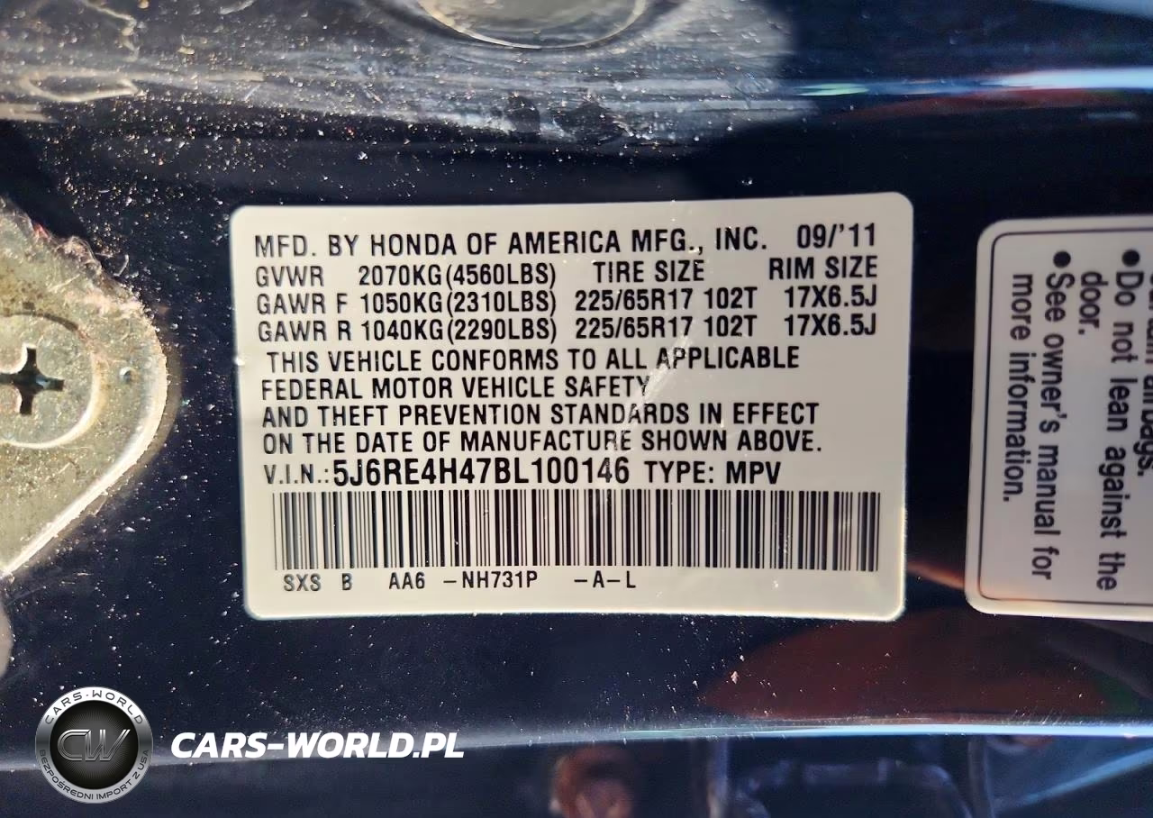 2011 Honda Cr-V Se VIN:5J6RE4H47BL100146 - 14