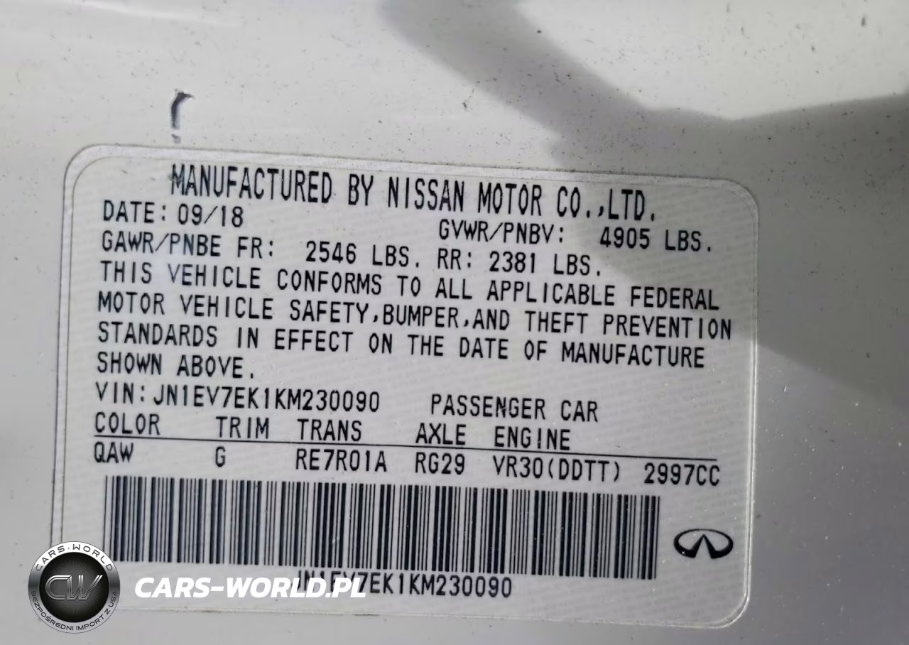 2019 Infiniti Q60 3.0T Luxe VIN:JN1EV7EK1KM230090 - 12