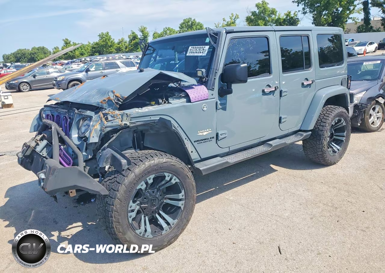 2015 Jeep Wrangler Unlimited Sahara VIN:1C4BJWEG1FL555769 - 1