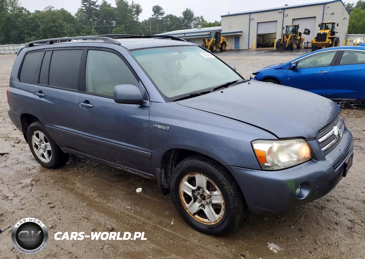 2007 Toyota Highlander Hybrid VIN:JTEEW21A370043003 - 4