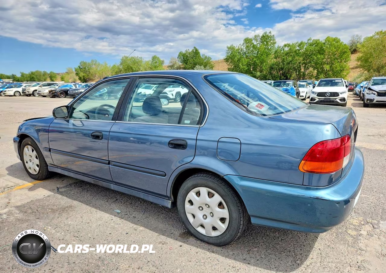 1998 Honda Civic Lx VIN:2HGEJ6576WH557951 - 2