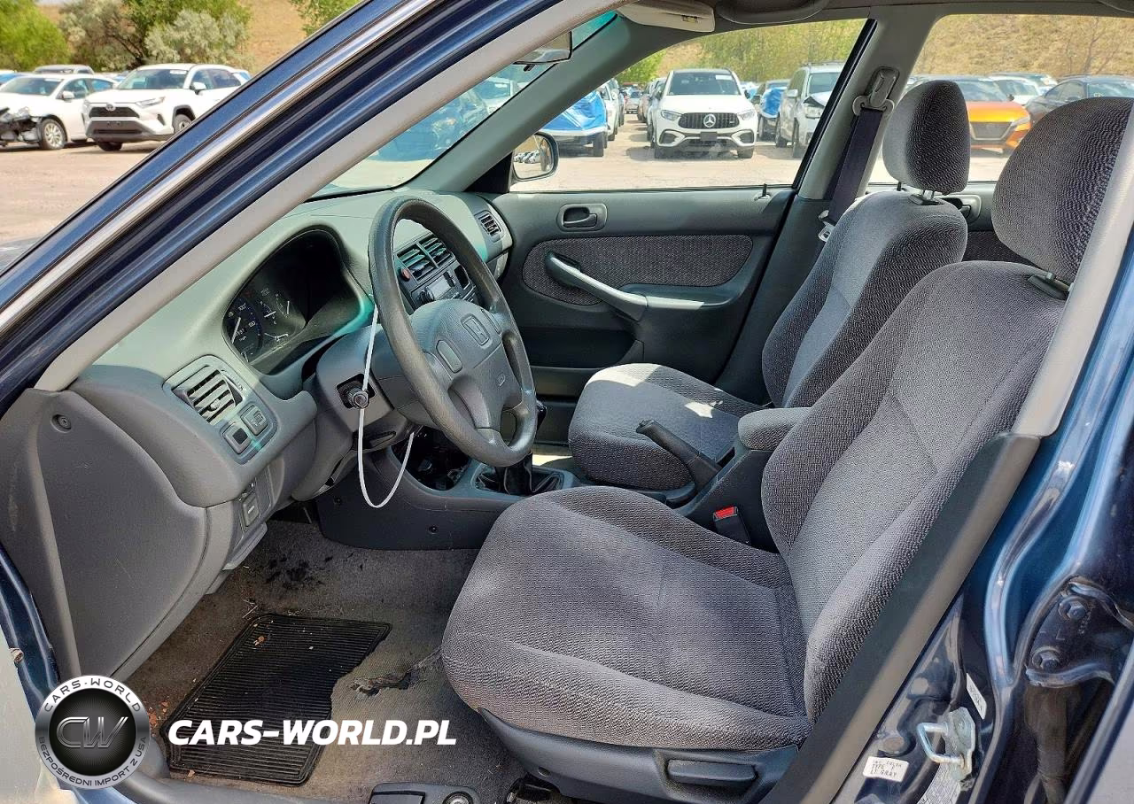 1998 Honda Civic Lx VIN:2HGEJ6576WH557951 - 7