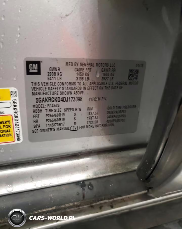 2013 Buick Enclave VIN:5GAKRCKD4DJ173098 - 12
