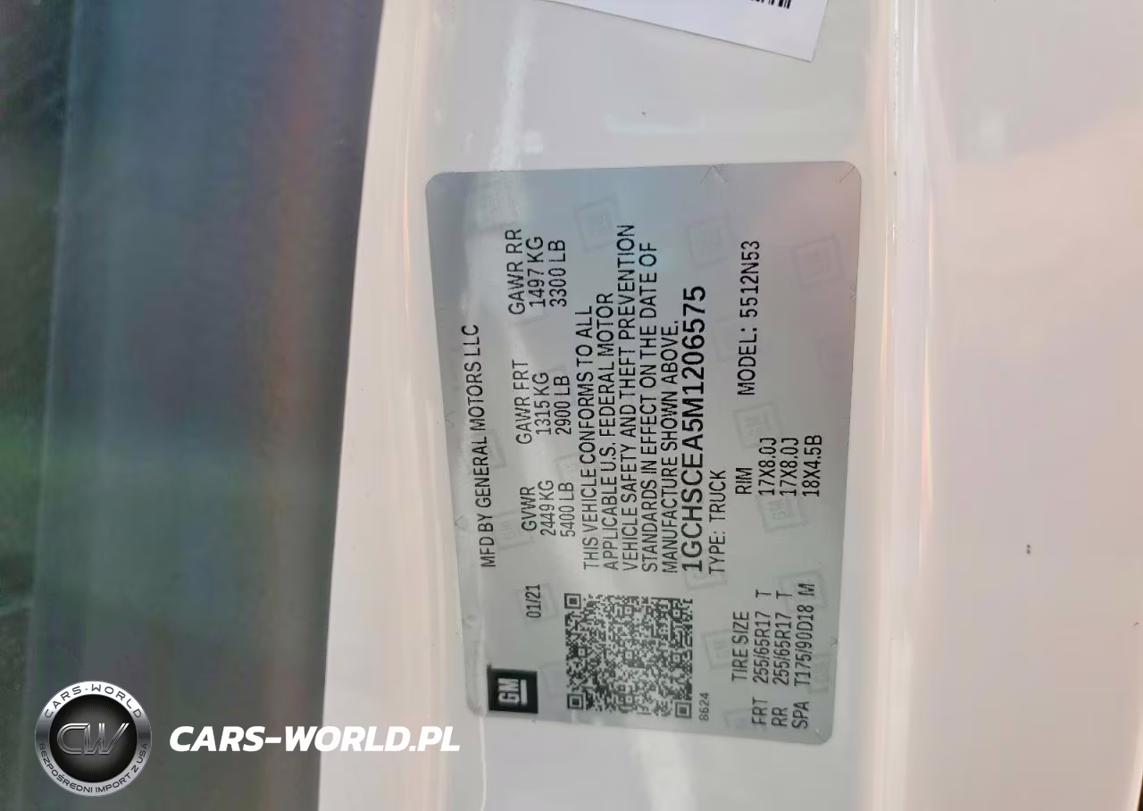 2021 Chevrolet Colorado Lt VIN:1GCHSCEA5M1206575 - 12