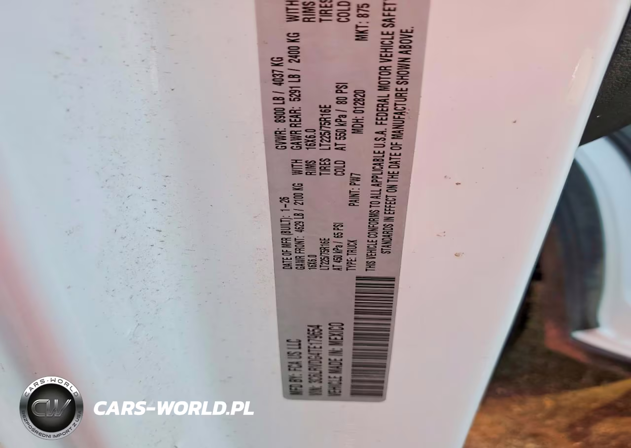2026 Ram Promaster 2500 Delivery Van VIN:3C6LRVDG4TE179654 - 13