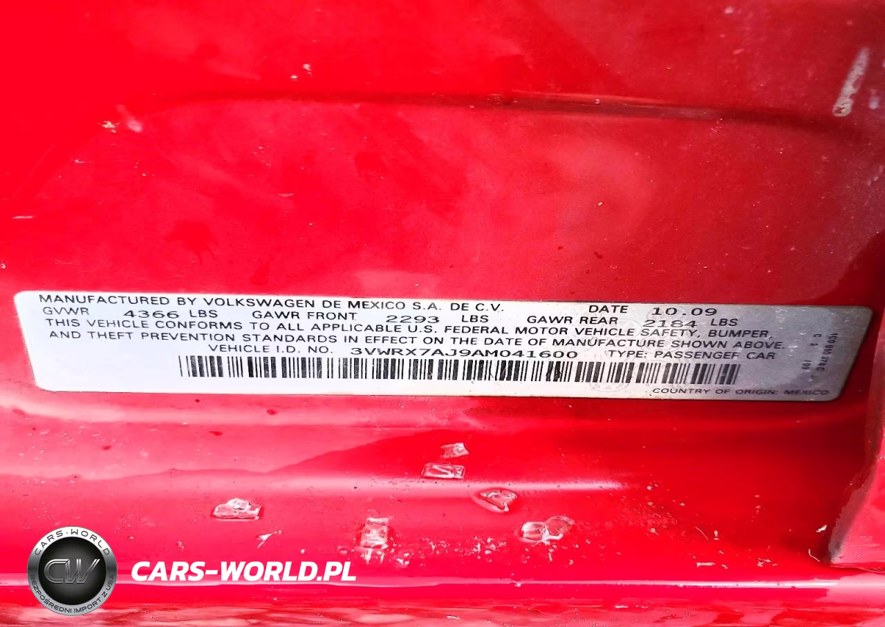 2010 Volkswagen Jetta 2.5 Se, Sel, 2.0T Wolfsburg Ed VIN:3VWRX7AJ9AM041600 - 12