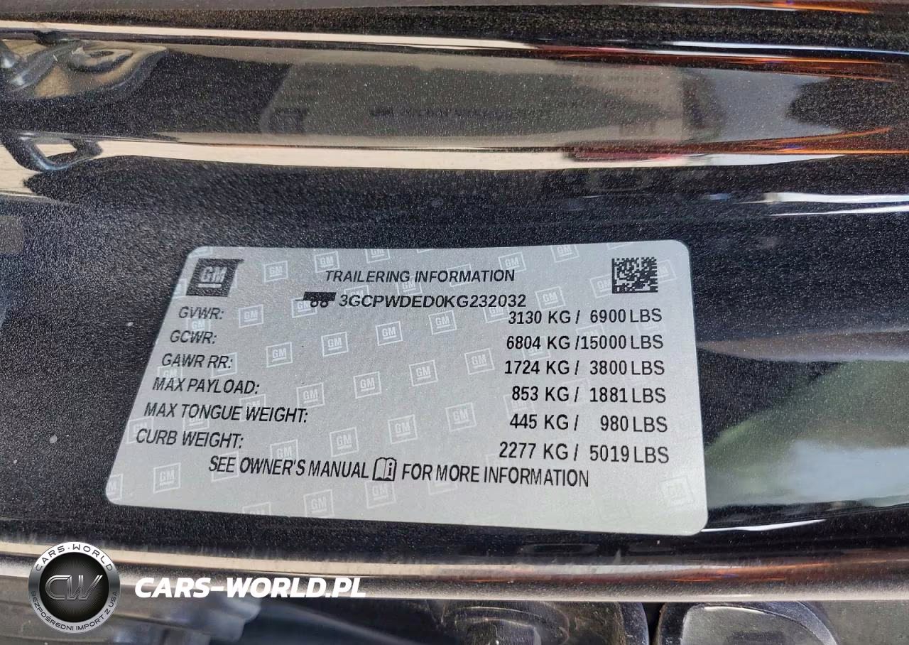 2019 Chevrolet Silverado C1500 Rst VIN:3GCPWDED0KG232032 - 12