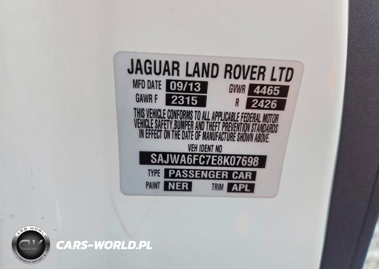 2014 Jaguar F-Type S VIN:SAJWA6FC7E8K07698 - 12