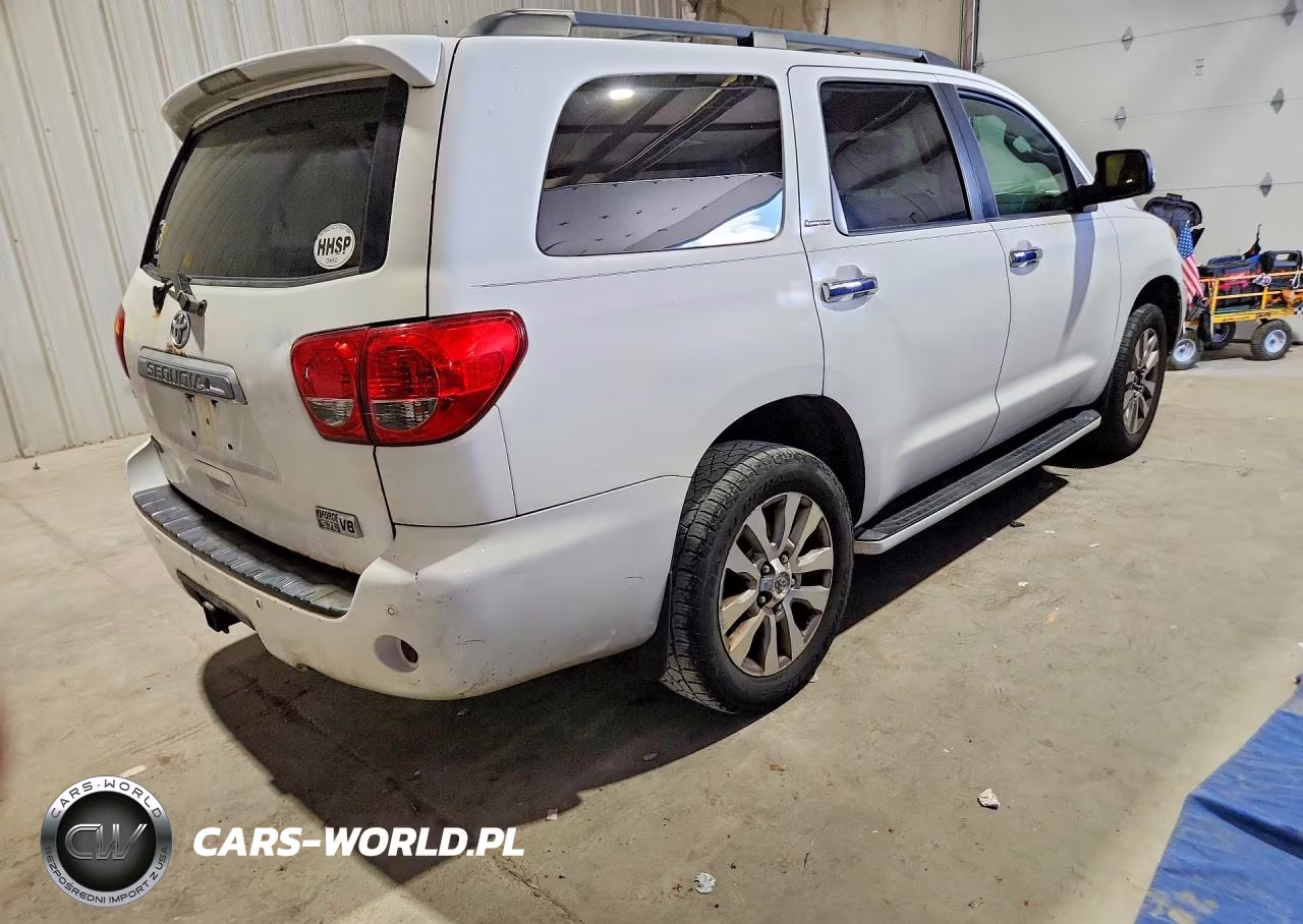 2010 Toyota Sequoia Limited VIN:5TDJY5G17AS027803 - 3
