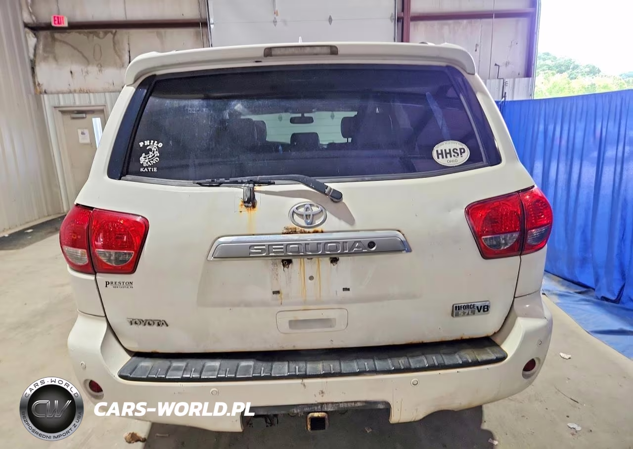 2010 Toyota Sequoia Limited VIN:5TDJY5G17AS027803 - 6