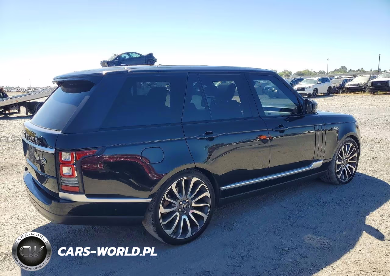2016 Land Rover Range Rover Supercharged VIN:SALGS2EF0GA301396 - 3