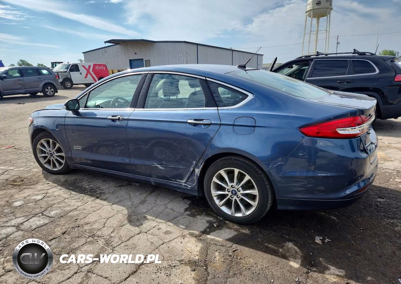 2018 Ford Fusion Se Phev VIN:3FA6P0PU9JR105772 - 2