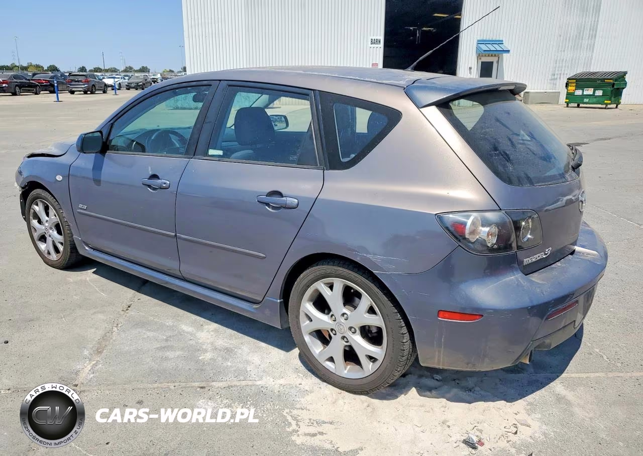 2008 Mazda 3 Hatchback VIN:JM1BK344081838407 - 2