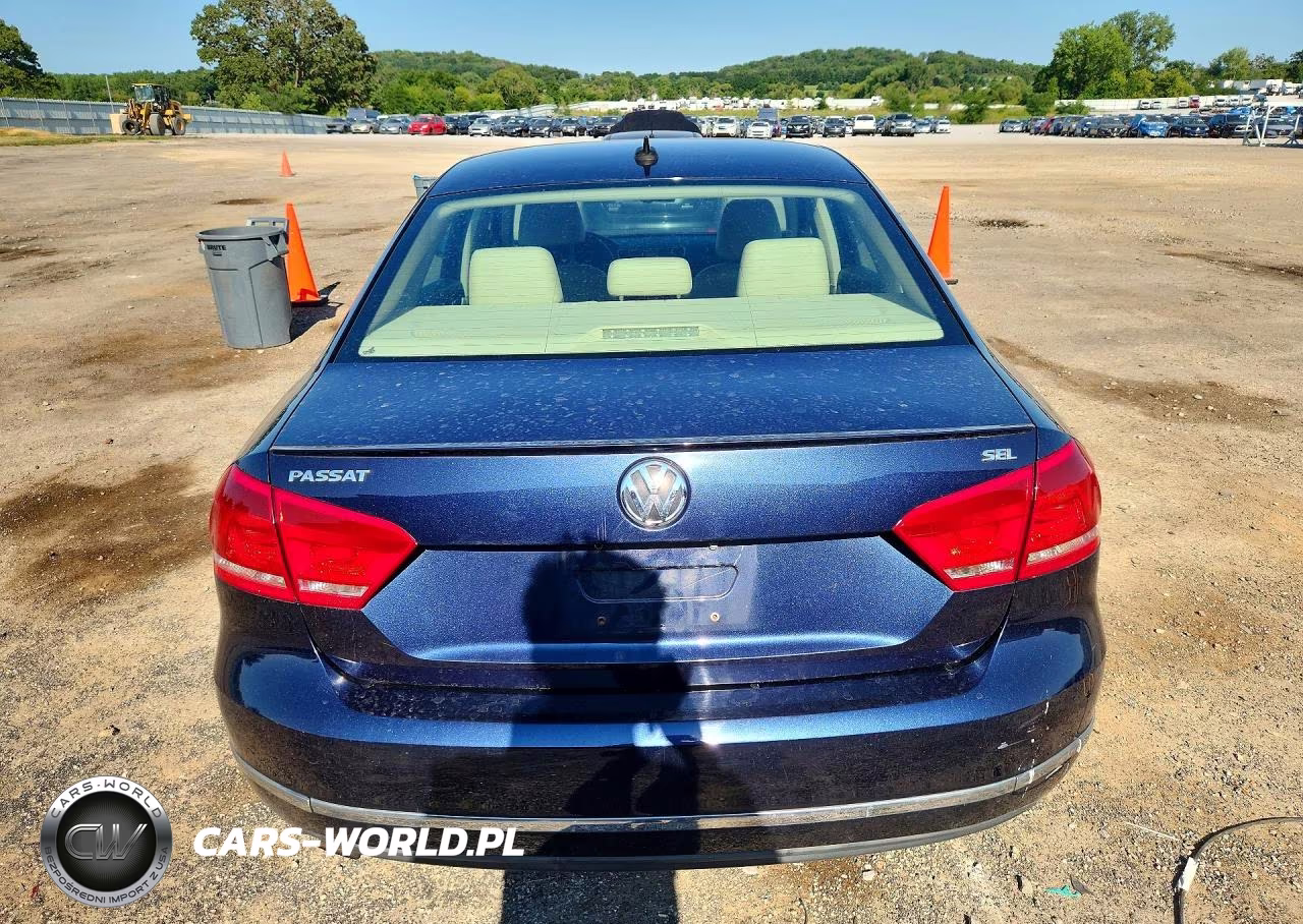 2013 Volkswagen Passat Sel VIN:1VWCH7A38DC058043 - 6