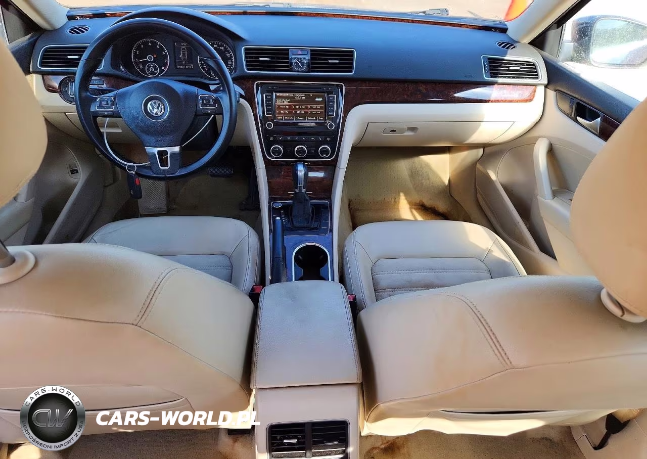 2013 Volkswagen Passat Sel VIN:1VWCH7A38DC058043 - 8